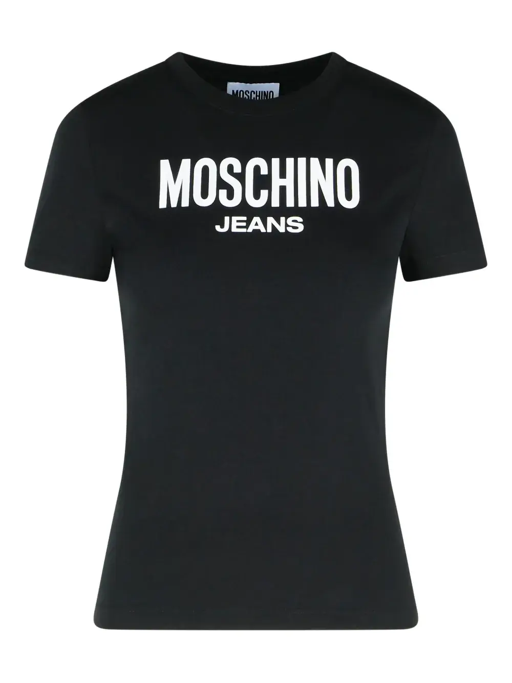 Хлопковая футболка с логотипом MOSCHINO JEANS, черный
Хлопковая футболка с логотипом MOSCHINO JEANS, черный