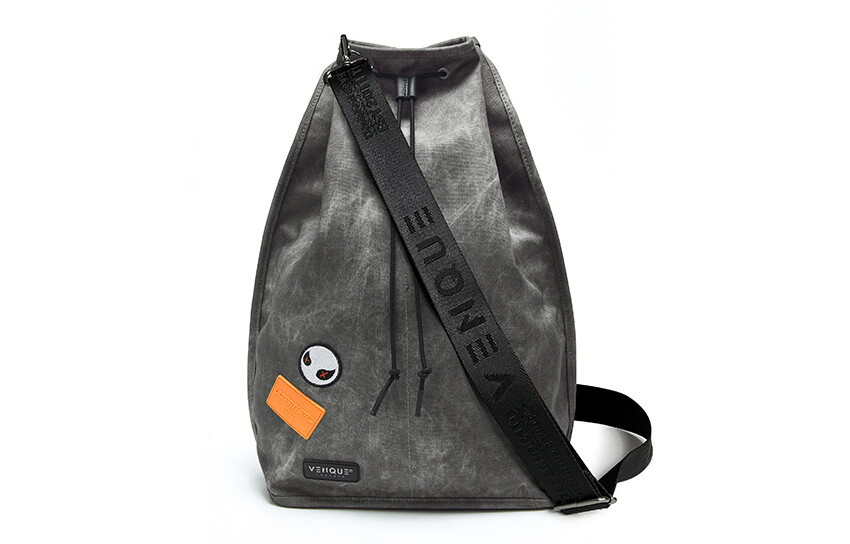 Сумка через плечо унисекс Venque, Темно-серый 
Сумка через плечо унисекс Venque, Темно-серый