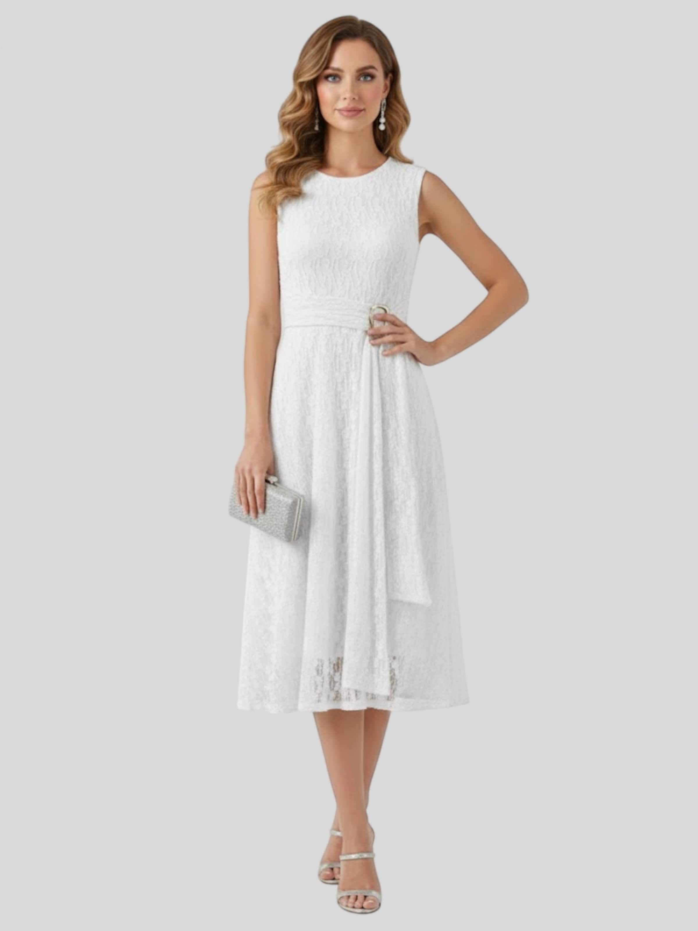 LapaPlus Коктейльное платье в белом цвете
LapaPlus Коктейльное платье в белом цвете