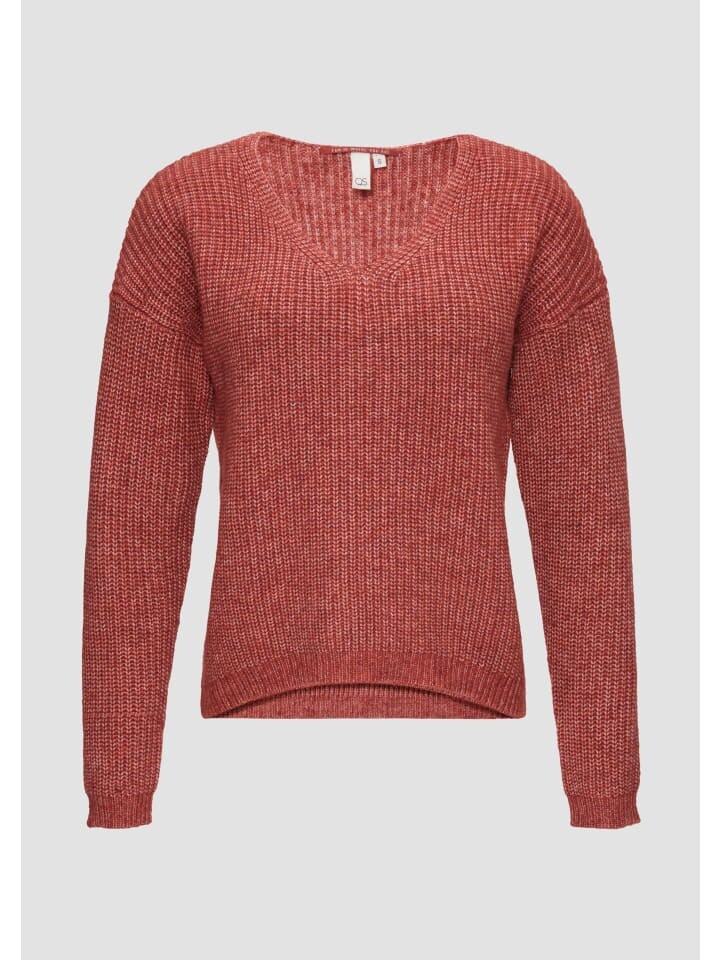 Пуловер QS Strick langarm, красный
Пуловер QS Strick langarm, красный