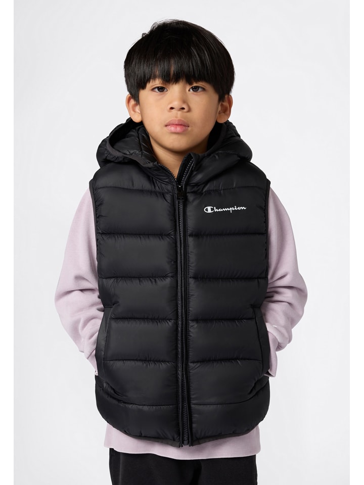 Champion Стеганый жилет черного цвета
Champion Стеганый жилет черного цвета