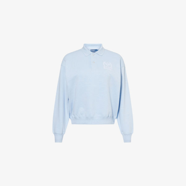 Поло Ralph Lauren x Wimbledon свитшот из хлопкового джерси с воротником-поло Polo Ralph Lauren, цвет southport blue
Поло Ralph Lauren x Wimbledon свитшот из хлопкового джерси с воротником-поло Polo Ralph Lauren, цвет southport blue