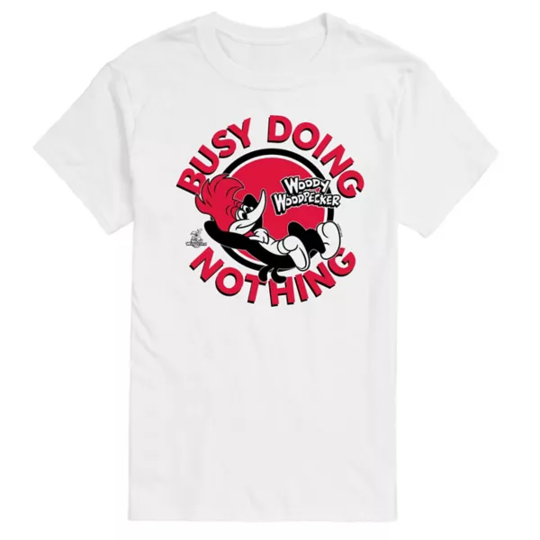 Мужская футболка с принтом "Дятел Вуди бездельничает" Licensed Character, белый
Мужская футболка с принтом "Дятел Вуди бездельничает" Licensed Character, белый