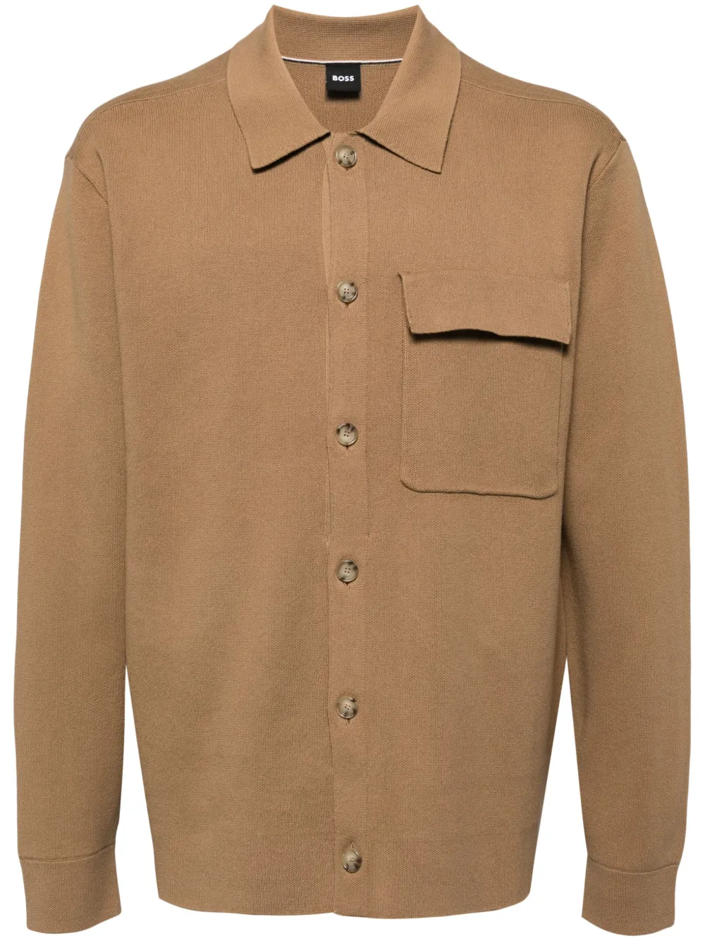 Кардиган на пуговицах BOSS, нейтральный
Кардиган на пуговицах BOSS, нейтральный