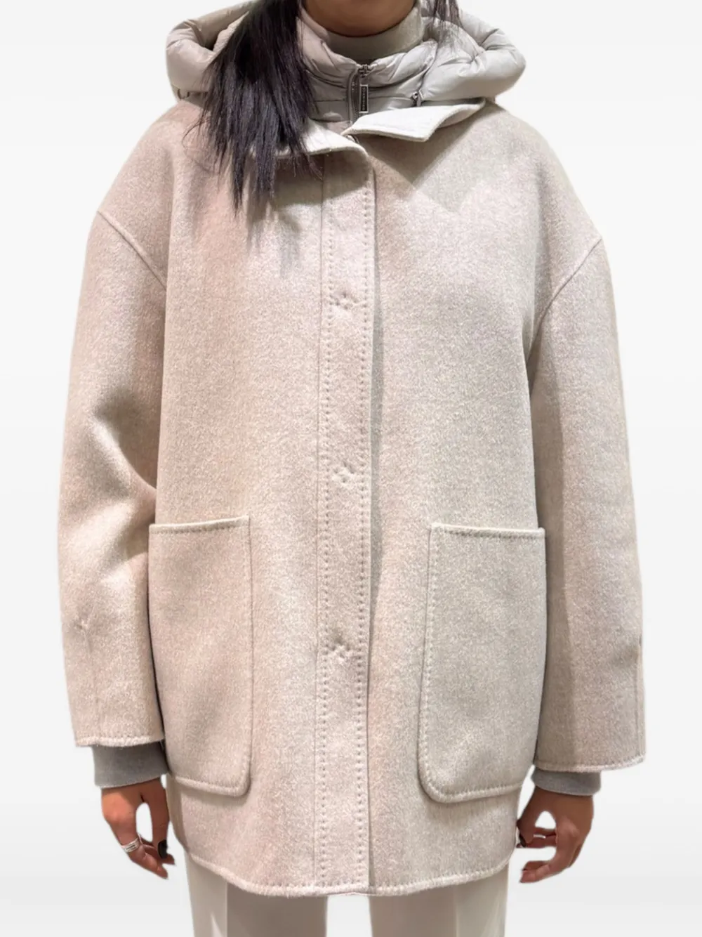 Куртка с капюшоном NATISHA-CWB Moorer, бежевый
Куртка с капюшоном NATISHA-CWB Moorer, бежевый