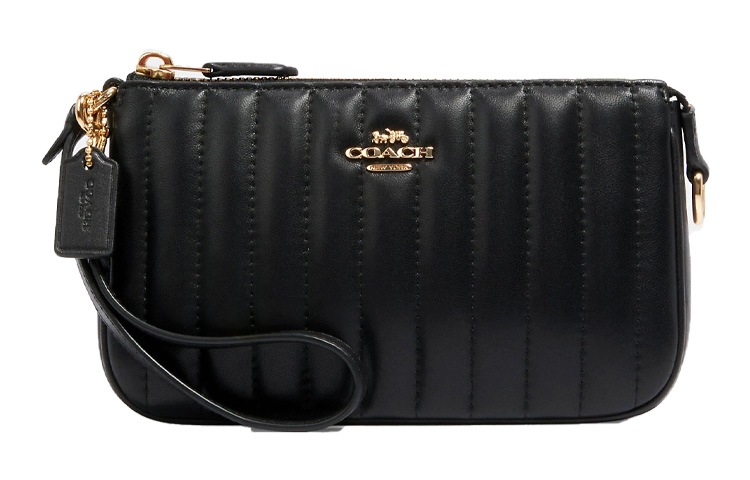 Кожаная сумка для маджонга через плечо на запястье маленького размера женская черная COACH
Кожаная сумка для маджонга через плечо на запястье маленького размера женская черная COACH