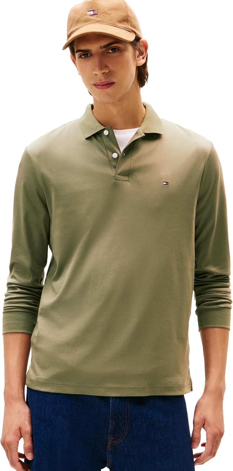 Мужские поло Tommy Hilfiger с длинным рукавом, классического кроя, с отделкой Liquid Cotton, Battle Green, Зеленый, Мужские поло Tommy Hilfiger с длинным рукавом, классического кроя, с отделкой Liquid Cotton, Battle Green
Мужские поло Tommy Hilfiger с длинным рукавом, классического кроя, с отделкой Liquid Cotton, Battle Green, Зеленый, Мужские поло Tommy Hilfiger с длинным рукавом, классического кроя, с отделкой Liquid Cotton, Battle Green