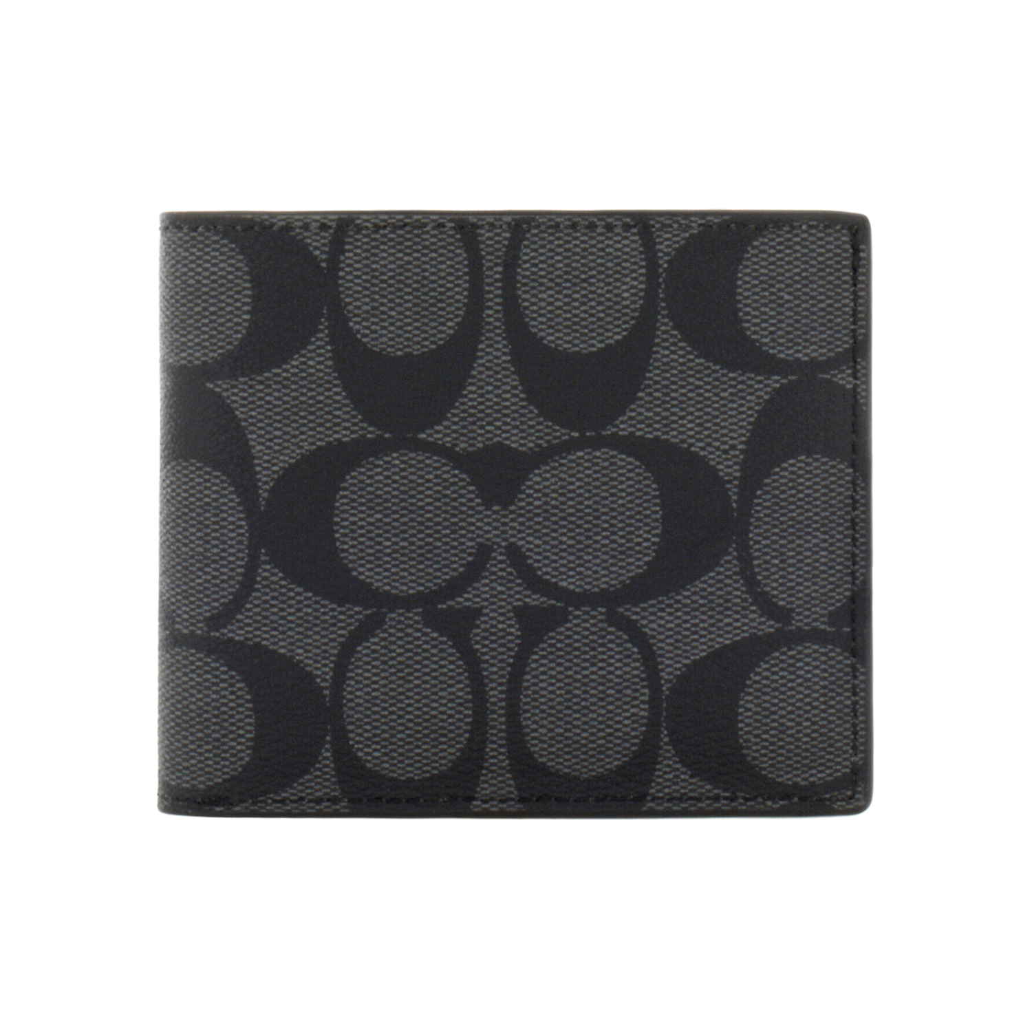 Coach Мужской мини-портмоне из холста с ПВХ-покрытием, черный/серый цвет
Coach Мужской мини-портмоне из холста с ПВХ-покрытием, черный/серый цвет