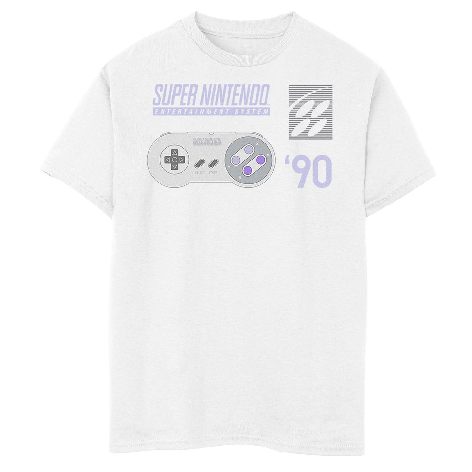 Футболка Super Nintendo Controller 90 для мальчиков 8–20 лет Licensed Character, белый
Футболка Super Nintendo Controller 90 для мальчиков 8–20 лет Licensed Character, белый