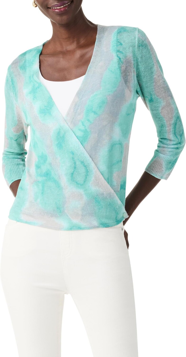 Свитер NIC+ZOE Watercolor Waves 4-Way Cardigan, цвет Aqua Multi
Свитер NIC+ZOE Watercolor Waves 4-Way Cardigan, цвет Aqua Multi