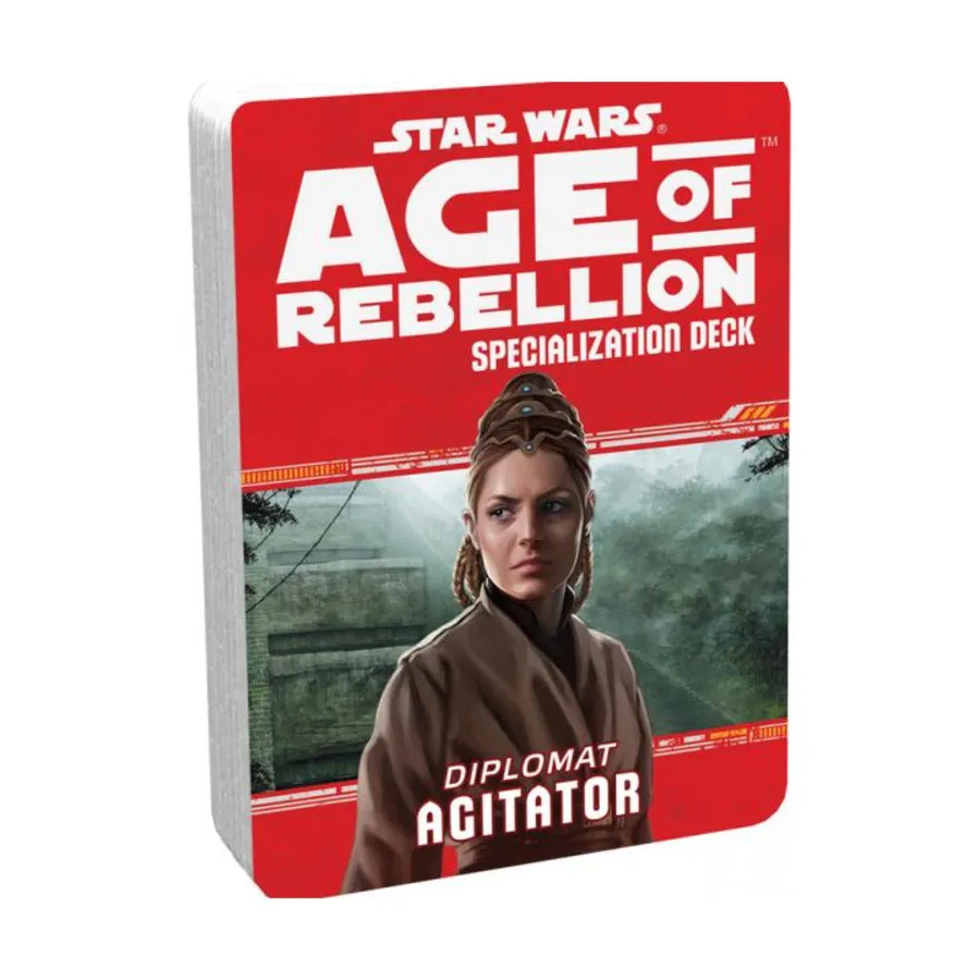 Дипломат — колода агитатора, Star Wars RPG - Age of Rebellion - Specialization Decks (Fantasy Flight Games)
Дипломат — колода агитатора, Star Wars RPG - Age of Rebellion - Specialization Decks (Fantasy Flight Games)
