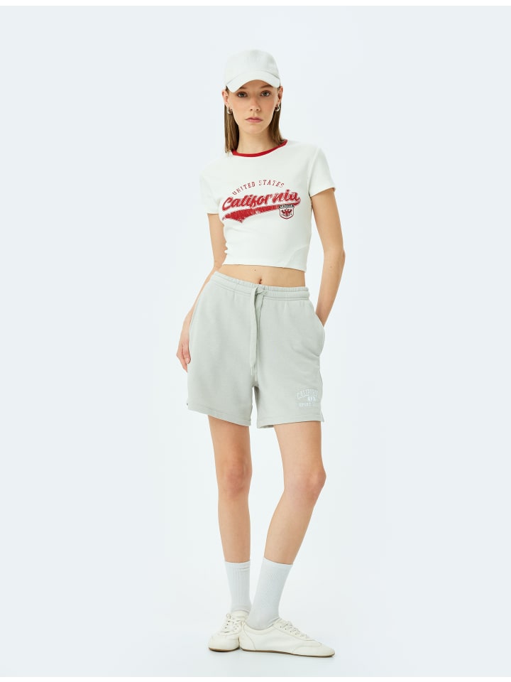 Тканевые шорты KOTON, серый
Тканевые шорты KOTON, серый