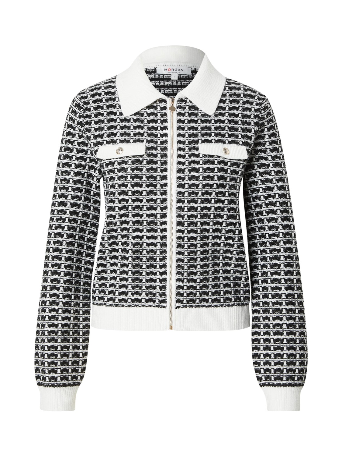 Morgan Кардиган '261-MLILIAN' в черно-белой гамме
Morgan Кардиган '261-MLILIAN' в черно-белой гамме