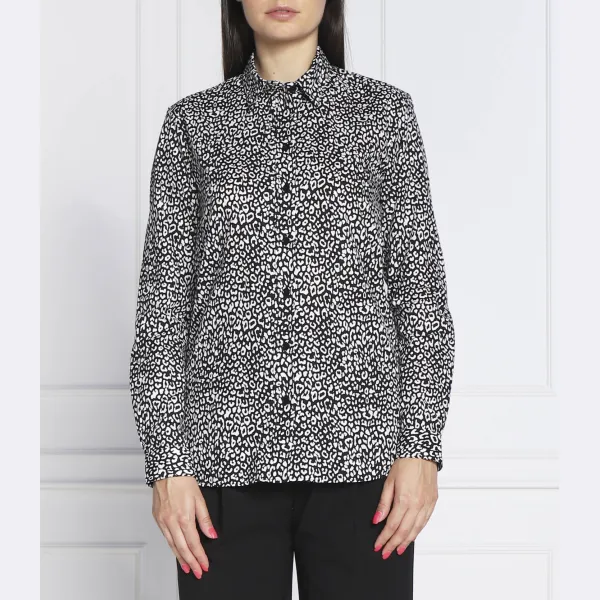 Модная рубашка обычного кроя The Kooples, черный
Модная рубашка обычного кроя The Kooples, черный