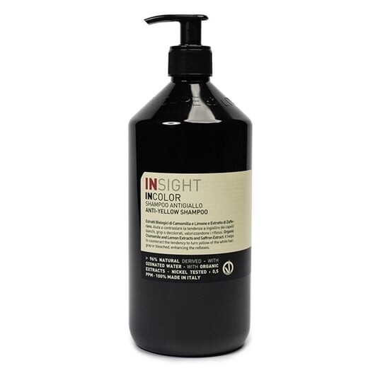 Шампунь против желтизны, устраняющий желтизну, 900мл InSight Incolor
Шампунь против желтизны, устраняющий желтизну, 900мл InSight Incolor