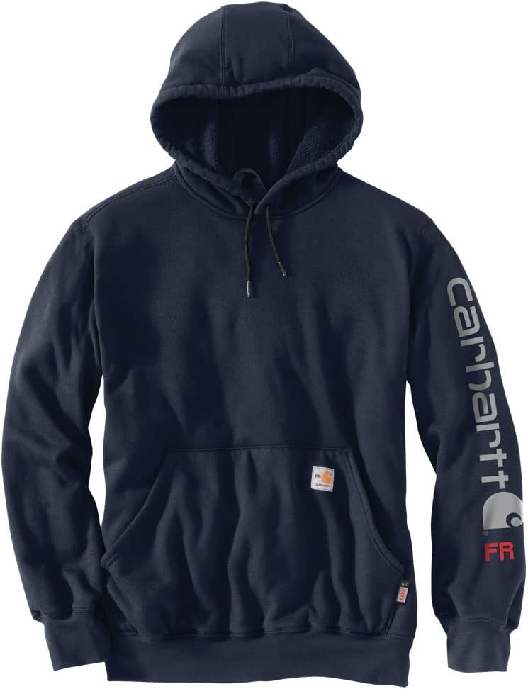 Толстовка Carhartt Men's Flame Resistant Force Loose Fit Midweight Logo Sleeve Graphic, Navy
Толстовка Carhartt Men's Flame Resistant Force Loose Fit Midweight Logo Sleeve Graphic, Navy