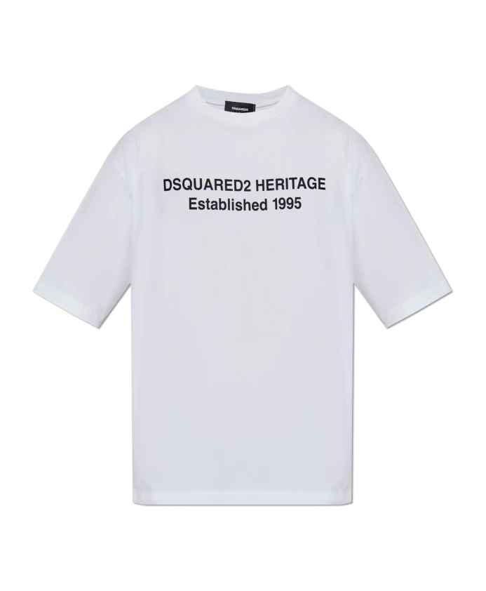 Футболка с логотипом Dsquared2, белый
Футболка с логотипом Dsquared2, белый