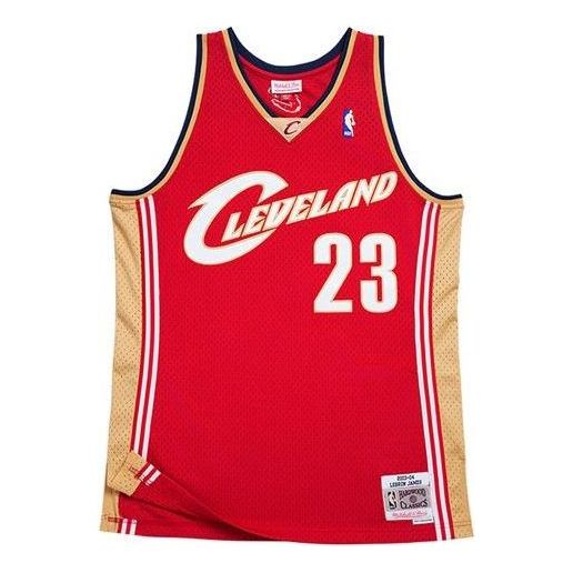 Джерси Mitchell & Ness x NBA Cleveland Cavaliers 2003-04 Swingman Jersey 'LeBron James 23', красный
Джерси Mitchell & Ness x NBA Cleveland Cavaliers 2003-04 Swingman Jersey 'LeBron James 23', красный