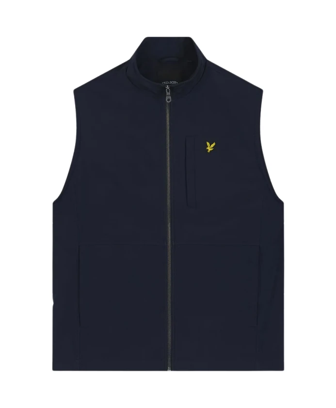 Жилет из софтшелла Lyle & Scott, синий
Жилет из софтшелла Lyle & Scott, синий