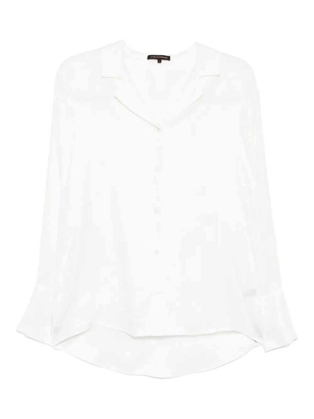 Жаккардовый пижамный топ Kiki de Montparnasse, белый 
Жаккардовый пижамный топ Kiki de Montparnasse, белый