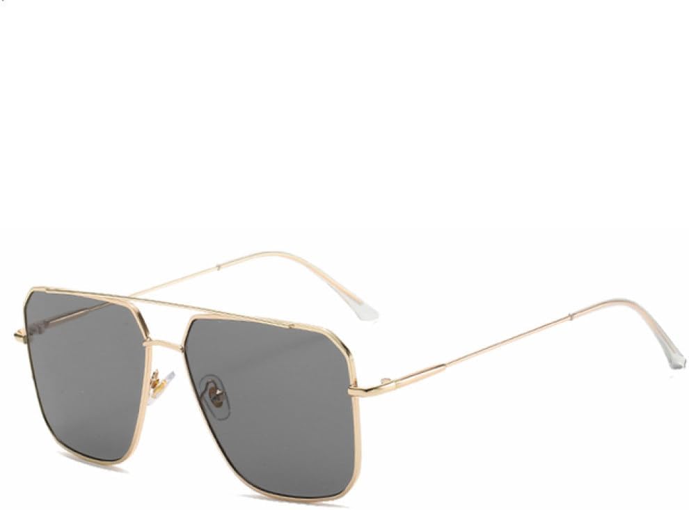 Классические квадратные солнцезащитные очки MUTYNE большого размера для мужчин и женщин, металлическая оправа, градиентный дизайн, защита от УФ-излучения UV400, Gold Black
Классические квадратные солнцезащитные очки MUTYNE большого размера для мужчин и женщин, металлическая оправа, градиентный дизайн, защита от УФ-излучения UV400, Gold Black