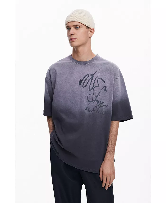 Мужская футболка Doodle с градиентом Desigual, черный
Мужская футболка Doodle с градиентом Desigual, черный