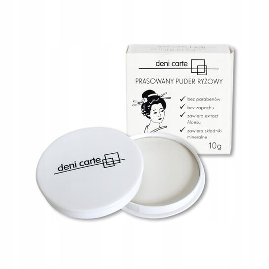Прессованный рисовый порошок, 10 г Deni Carte
Прессованный рисовый порошок, 10 г Deni Carte