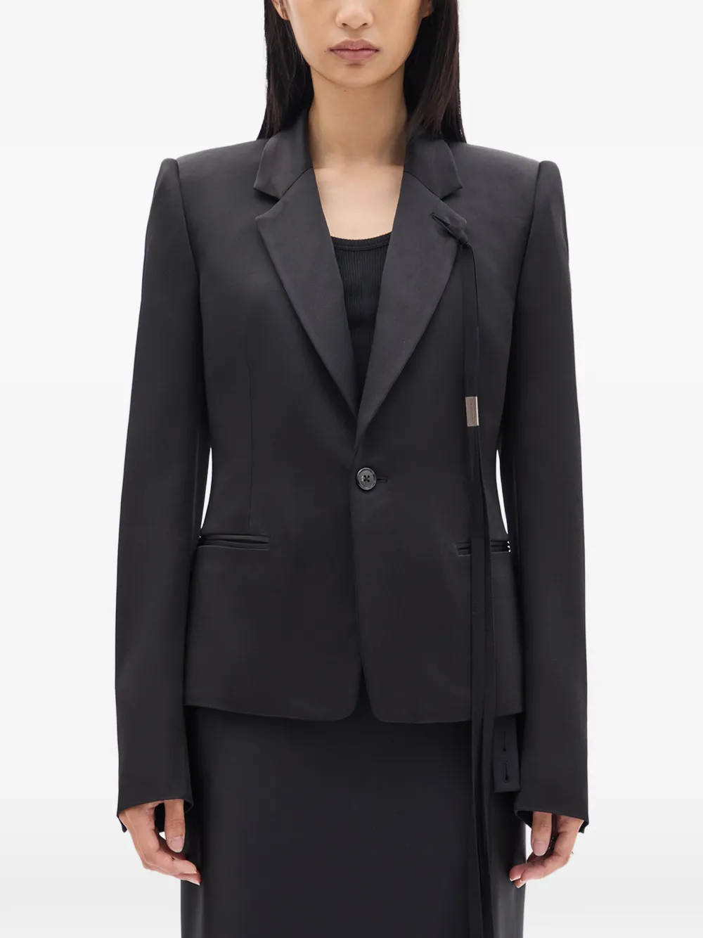 Черный пиджак Ann Demeulemeester, черный
Черный пиджак Ann Demeulemeester, черный