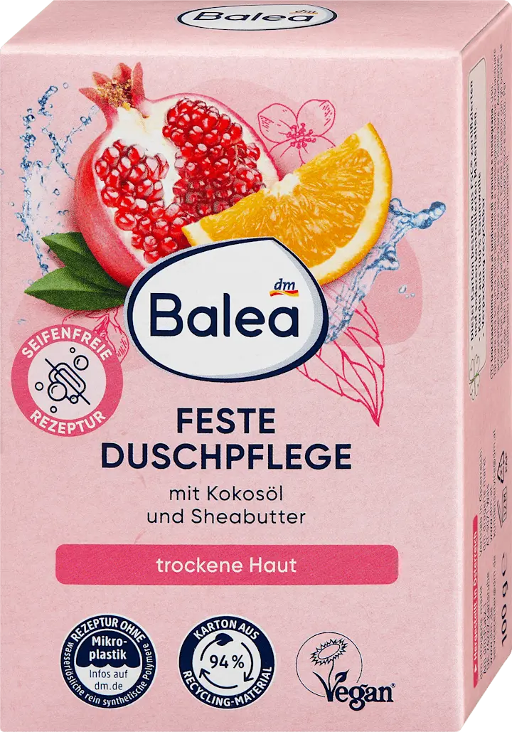 Гель для душа Balea Festes Duschgel mit Kokosöl & Sheabutter, 100 g
Гель для душа Balea Festes Duschgel mit Kokosöl & Sheabutter, 100 g