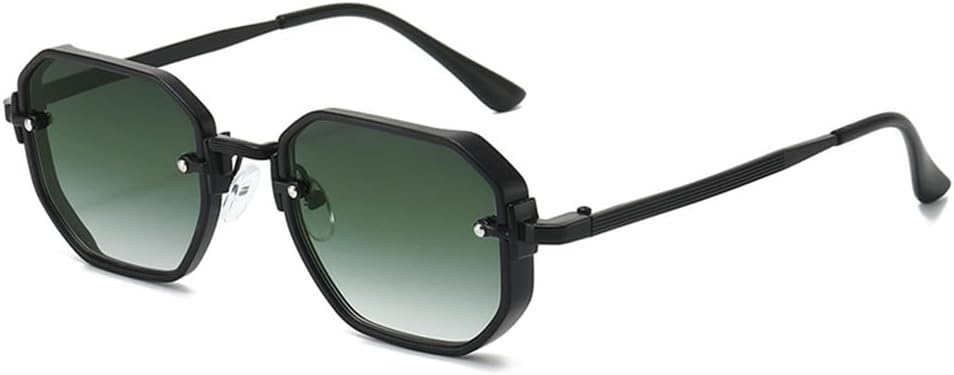 Солнцезащитные очки UV400 с градиентным металлическим покрытием и заклепками, подходят для женщин и мужчин, для бега и занятий спортом на открытом воздухе UYPTK, Black Green Gradient
Солнцезащитные очки UV400 с градиентным металлическим покрытием и заклепками, подходят для женщин и мужчин, для бега и занятий спортом на открытом воздухе UYPTK, Black Green Gradient