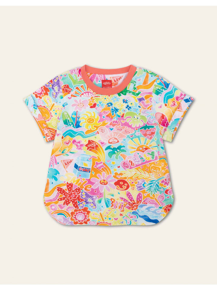 Топ Oilily, розовый 
Топ Oilily, розовый