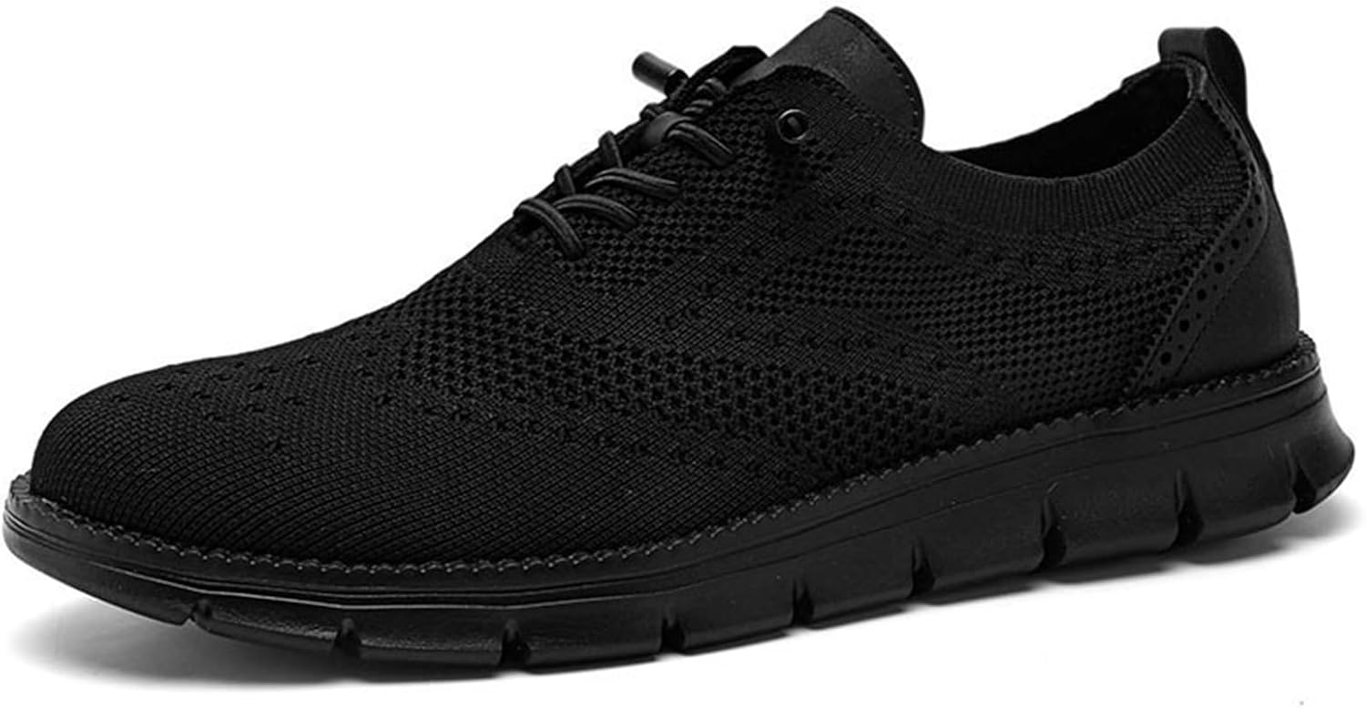 Мужские повседневные оксфорды кроссовки из дышащей вязаной ткани, удобные легкие прогулочные туфли Abborora, черный
Мужские повседневные оксфорды кроссовки из дышащей вязаной ткани, удобные легкие прогулочные туфли Abborora, черный