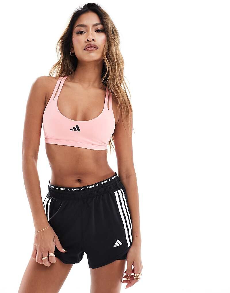 adidas Performance – Aeroimpact Luxe – слегка поддерживающий спортивный бюстгальтер розового цвета
adidas Performance – Aeroimpact Luxe – слегка поддерживающий спортивный бюстгальтер розового цвета