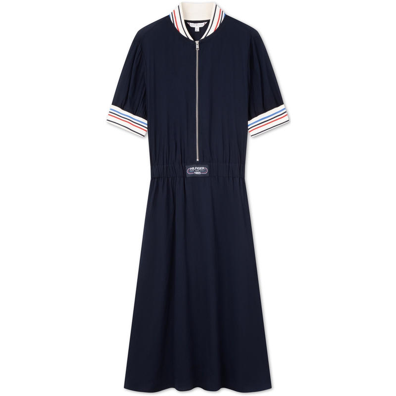 Tommy Hilfiger Женское платье с короткими рукавами Navy Blue
Tommy Hilfiger Женское платье с короткими рукавами Navy Blue