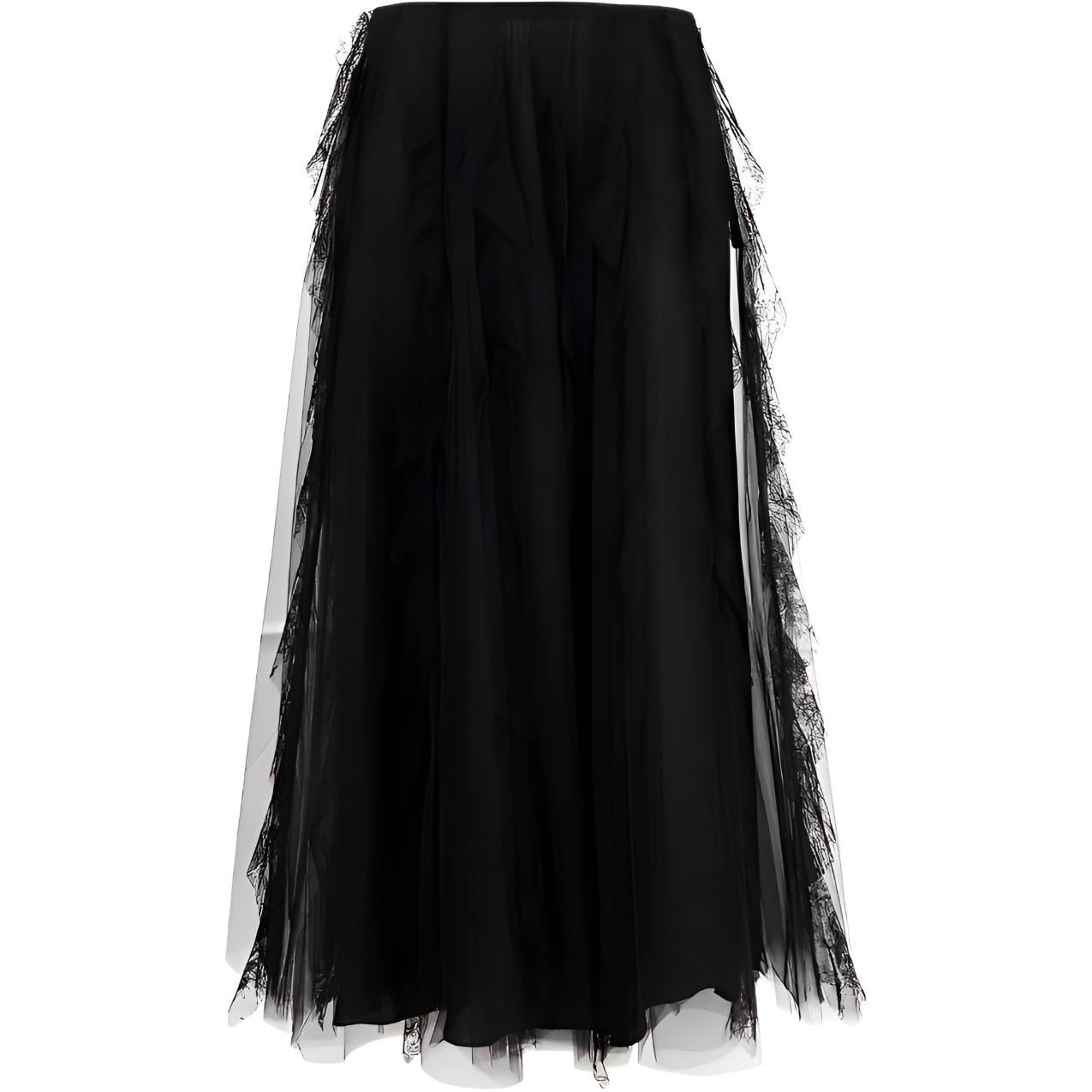 Повседневная длинная юбка женская черная Valentino
Повседневная длинная юбка женская черная Valentino