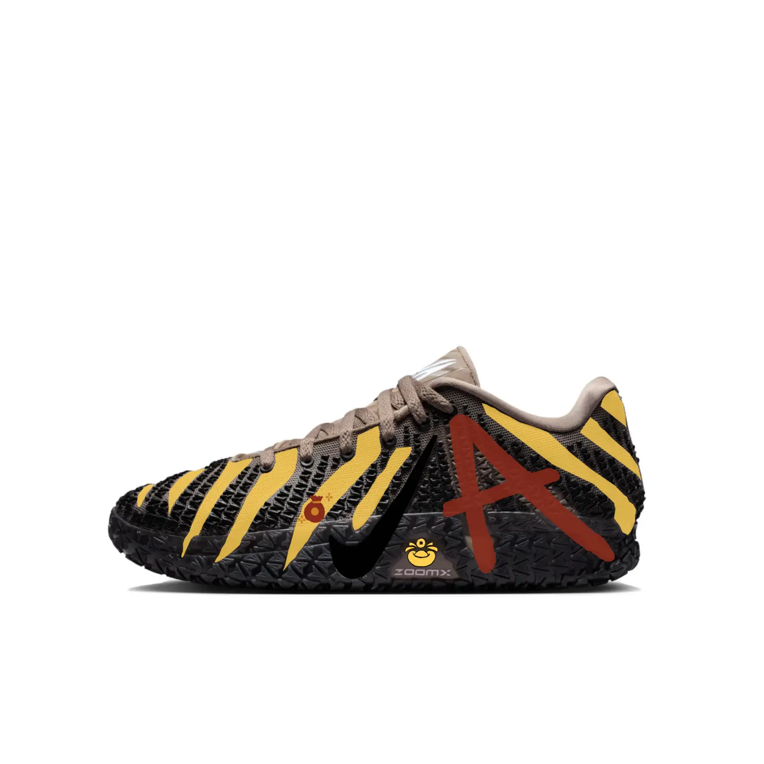 Nike Мужские низкие баскетбольные кроссовки Ja Morant 3 с амортизацией и износостойкостью, черный с желтыми элементами
Nike Мужские низкие баскетбольные кроссовки Ja Morant 3 с амортизацией и износостойкостью, черный с желтыми элементами