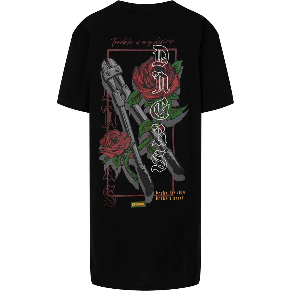 Платье с коротким рукавом Dangerous Dngrs Rosecutter, черный 
Платье с коротким рукавом Dangerous Dngrs Rosecutter, черный