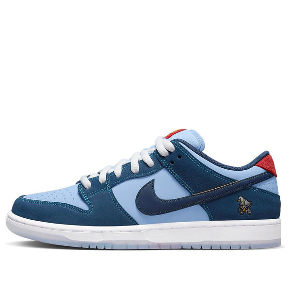 Кроссовки sb dunk low pro Nike, синий 
Кроссовки sb dunk low pro Nike, синий