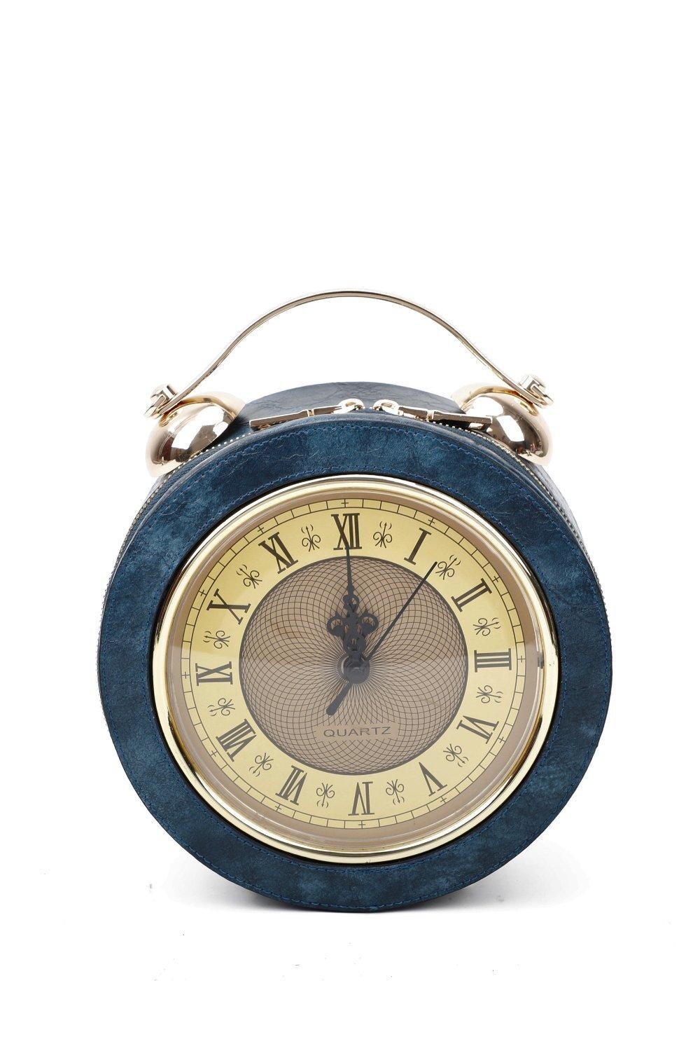 Готическая сумочка в форме часов Fontanella Fashion, синий
Готическая сумочка в форме часов Fontanella Fashion, синий