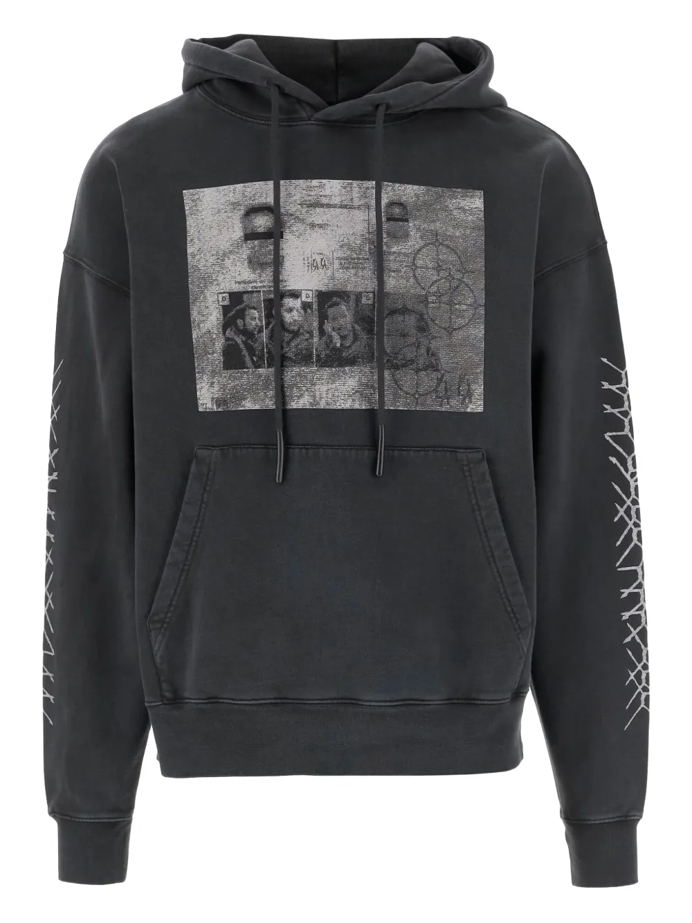 Худи с кулиской и принтом 44 Label Group, серый
Худи с кулиской и принтом 44 Label Group, серый