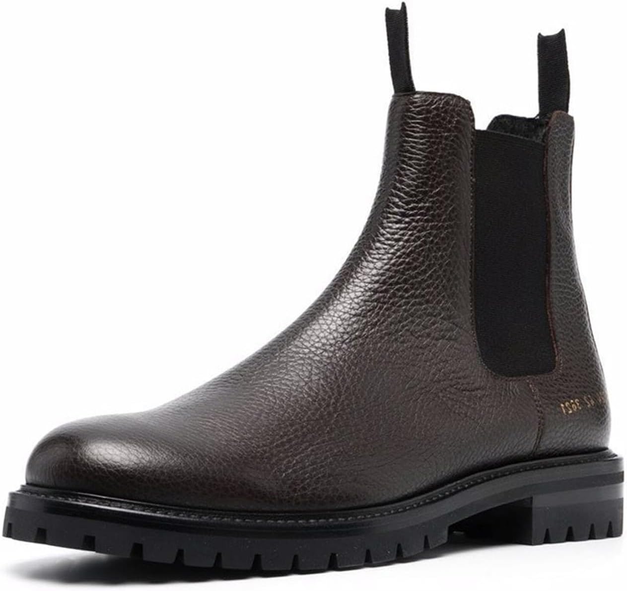 Мужские ботинки Chelsea Santimon из натуральной кожи, модные деловые ботинки-слипоны с эластичными боковыми панелями, классический повседневный стиль для работы, свадьбы и вечеринок, коричневый
Мужские ботинки Chelsea Santimon из натуральной кожи, модные деловые ботинки-слипоны с эластичными боковыми панелями, классический повседневный стиль для работы, свадьбы и вечеринок, коричневый