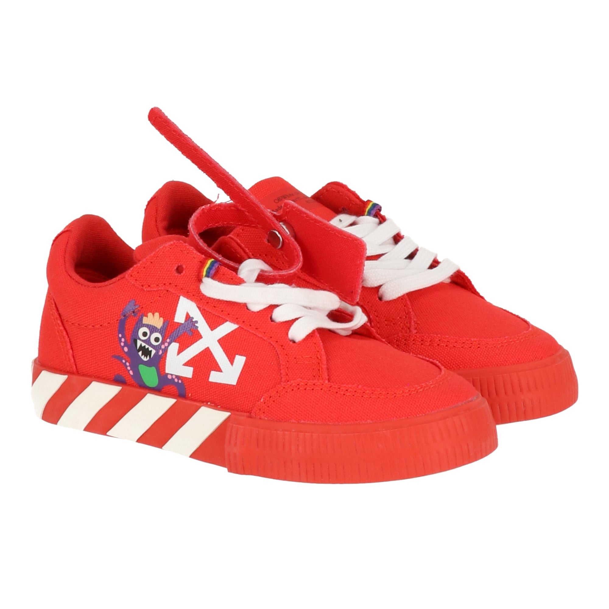 Off-White Детские красно-белые кроссовки Off White
Off-White Детские красно-белые кроссовки Off White