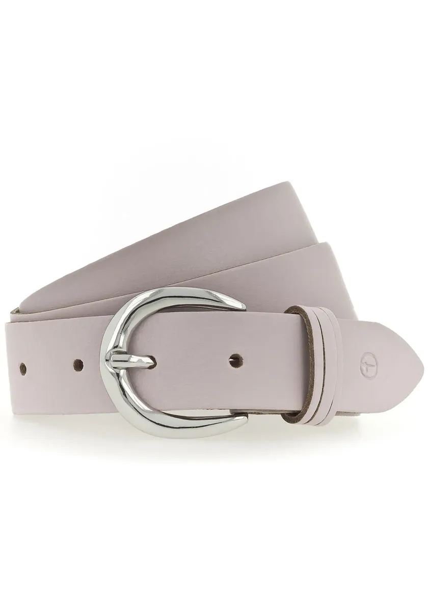 Кожаный ремень Tamaris с блестящей серебряной застежкой, розовый
Кожаный ремень Tamaris с блестящей серебряной застежкой, розовый