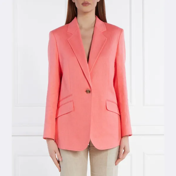 Элегантный льняной жакет свободного кроя jopeta Boss, красный
Элегантный льняной жакет свободного кроя jopeta Boss, красный