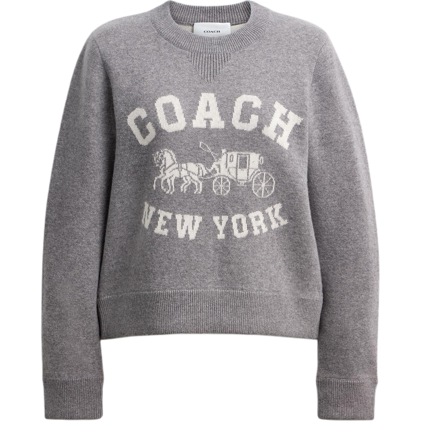 COACH Свитер Women's Gray Crew Neck Moderate Others
COACH Свитер Women's Gray Crew Neck Moderate Others