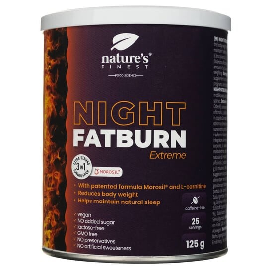 Nature's Finest, Night Fatburn Extreme, 125 г