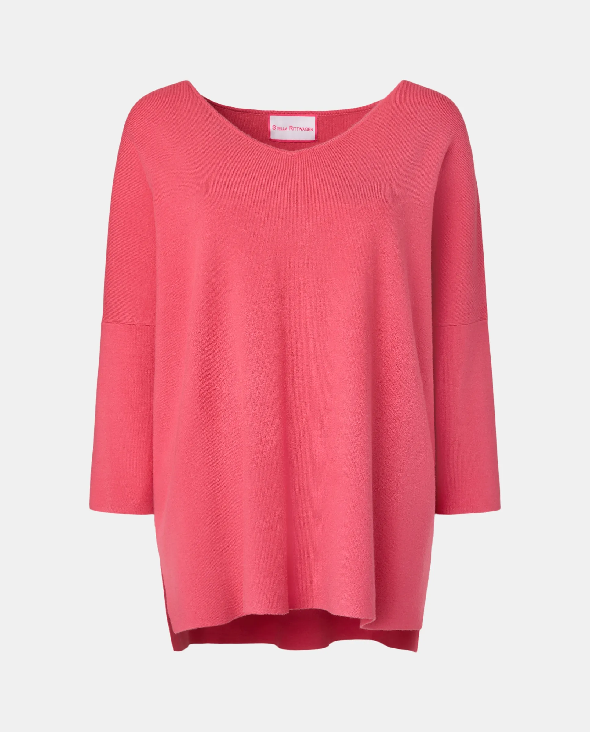 Женский джемпер с V-образным вырезом Stella Rittwagen, коралловый
Женский джемпер с V-образным вырезом Stella Rittwagen, коралловый