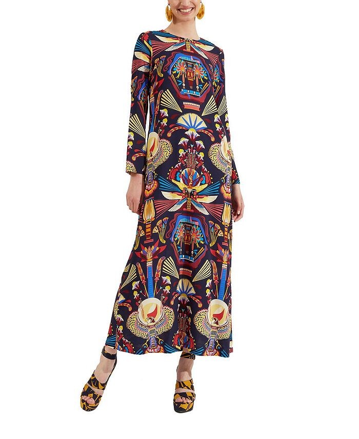 Платье-халат с длинными рукавами в цвете Nephthys Navy La DoubleJ, мультиколор
Платье-халат с длинными рукавами в цвете Nephthys Navy La DoubleJ, мультиколор