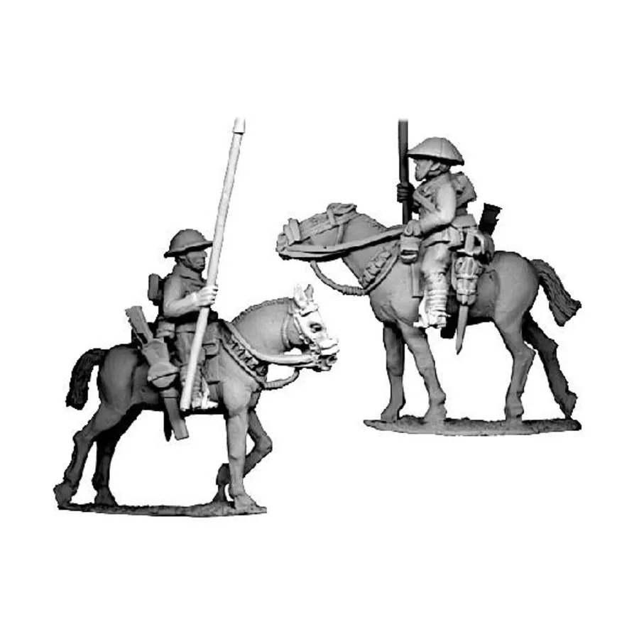 Британская кавалерия с копьями, Great War Miniatures - The Western Front 1914-18, Britain (28mm)
Британская кавалерия с копьями, Great War Miniatures - The Western Front 1914-18, Britain (28mm)