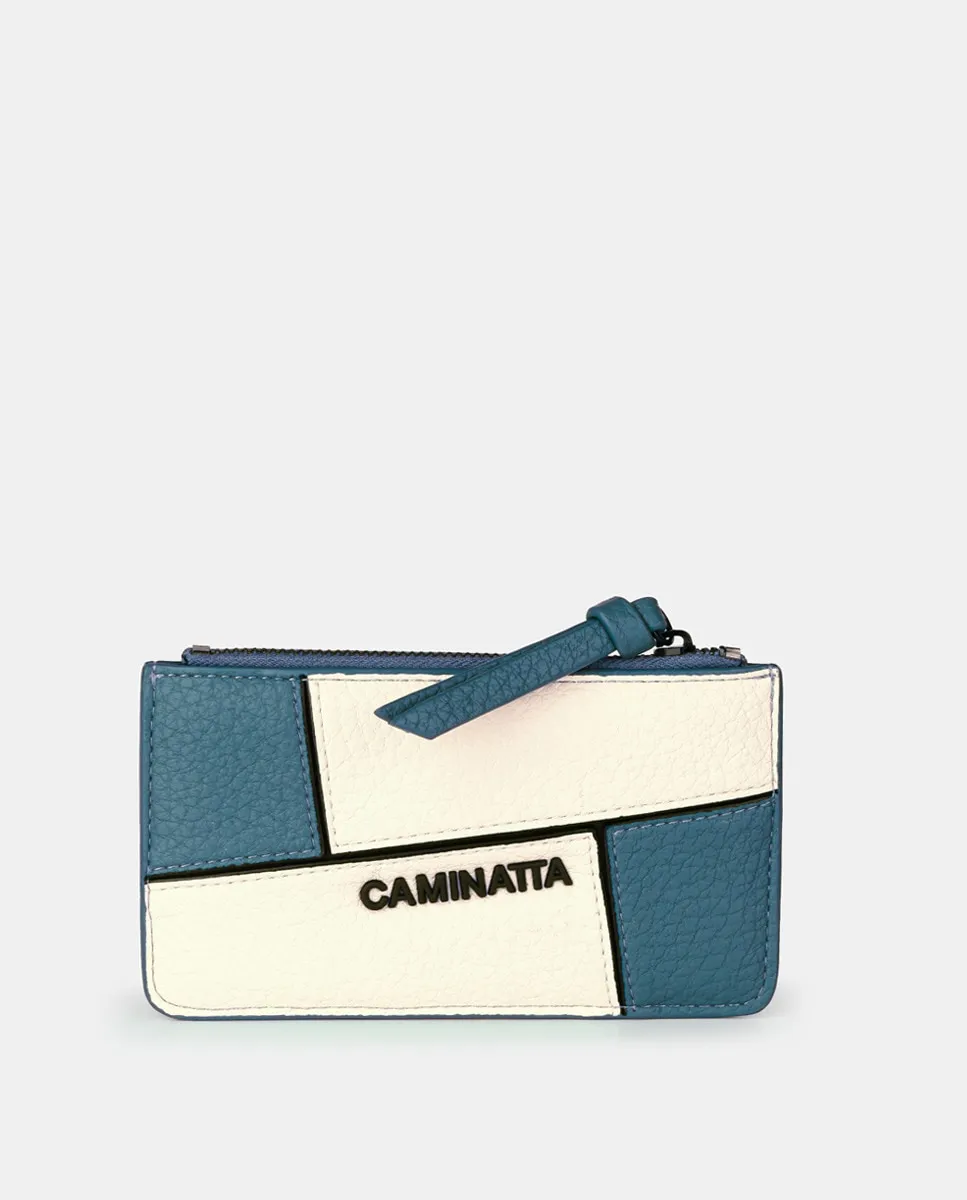Кошелек-держатель карт в цвете мульти-деним Caminatta, синий
Кошелек-держатель карт в цвете мульти-деним Caminatta, синий